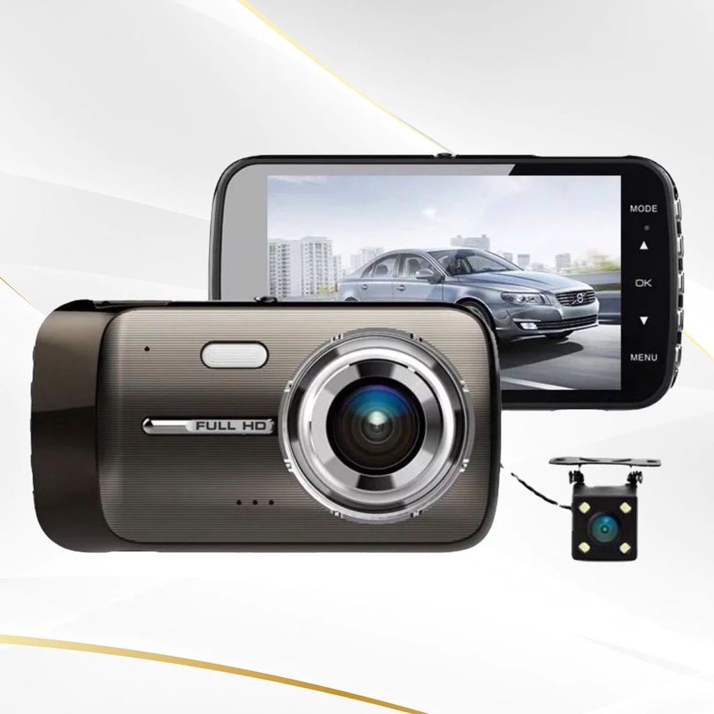 กล้องติดรถยนต์GT100 Q42 Super HD1296P/GT600 1080Pหน้า-หลัง จอ4นิ้ว กล้องSONY กลางคืนชัดเจนHD มีระบบ WDR ชัดในโหมดกลางคืน thumbnail 3