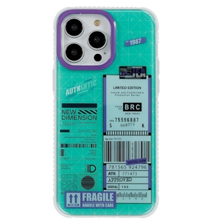 เคสมือถือ Mutural เคลือบลามิเนตสองด้านพิมพ์เคสโทรศัพท์ TPU IP14Pro