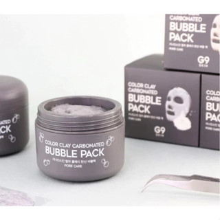 พร้อมส่งจากไทย!! G9SKIN - Color Clay Carbonated Bubble Pack 100ml นำเข้าจากเกาหลีแท้100%