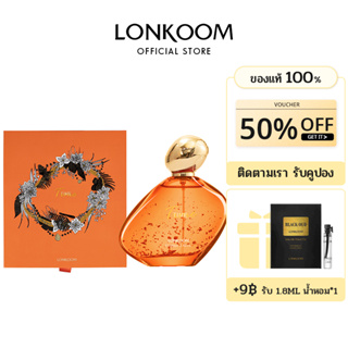 Lonkoom น้ำหอมผู้หญิง 100ml Perfume Time Eau De Parfum (EDP) Floral Fruity ติดทนนาน กลิ่นหอมหวาน เรียบหรู ฉีดออกเดท