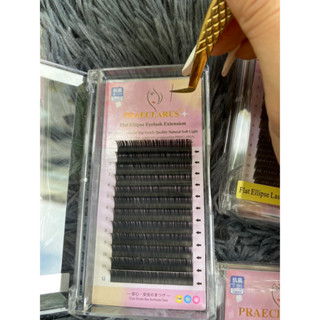 ขนตาเส้นต่อเส้นPraeclarus 0.20(แยกไซส์9,10,11,12,13mm)ขนนิ่มนุ่มมาก