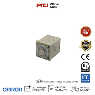 OMRON H3CR-F8 TWIN TIMER ไทม์เมอร์ 100-240 VAC/100-125 VDC TIMER 8 ขา