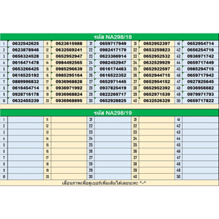 2.298 NA AIS เบอร์มงคล!! เบอร์สวย!! ซิมมงคล!! AIS 1-2call ระบบเติมเงิน