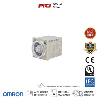 OMRON H3CR-F8N TWIN TIMER ไทม์เมอร์ 24-48 VAC/12-48 VDC TIMER 8 ขา