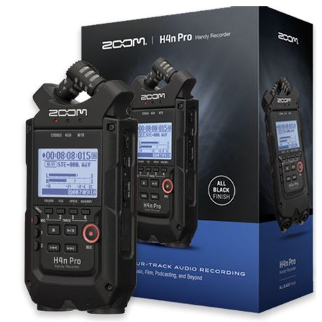 Zoom H4n Pro Handy Recorder BLACK