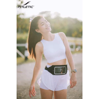 Fitletic Running Belt รุ่น ใส่แข่ง ติดบิบได้ กระเป๋าคาดเอว วิ่ง ใส่สวย ไม่เด้ง ไม่ย้อย เข้ารูป ใส่เจล มือถิอ จากอเมริกา