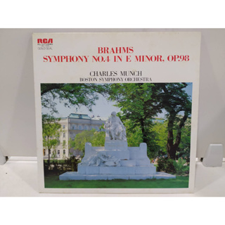 1LP Vinyl Records แผ่นเสียงไวนิล BRAHMS SYMPHONY NO.4 IN E MINOR, OP.98   (H6E20)