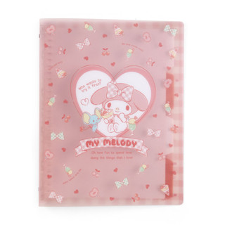 [ส่งตรงจากญี่ปุ่น] Sanrio My Melody แฟ้ม 26 รู B5 ขนาด ใหม่ ญี่ปุ่น ตัวละคร Sanrio