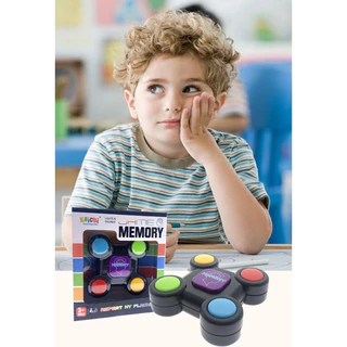 Memory game machine : Light & sound เมมโมรี่เกม เกมความจำ ทดสอบความจำ มีเสียง มีไฟ ของเล่นเสริมพัฒนาการ Interactive game