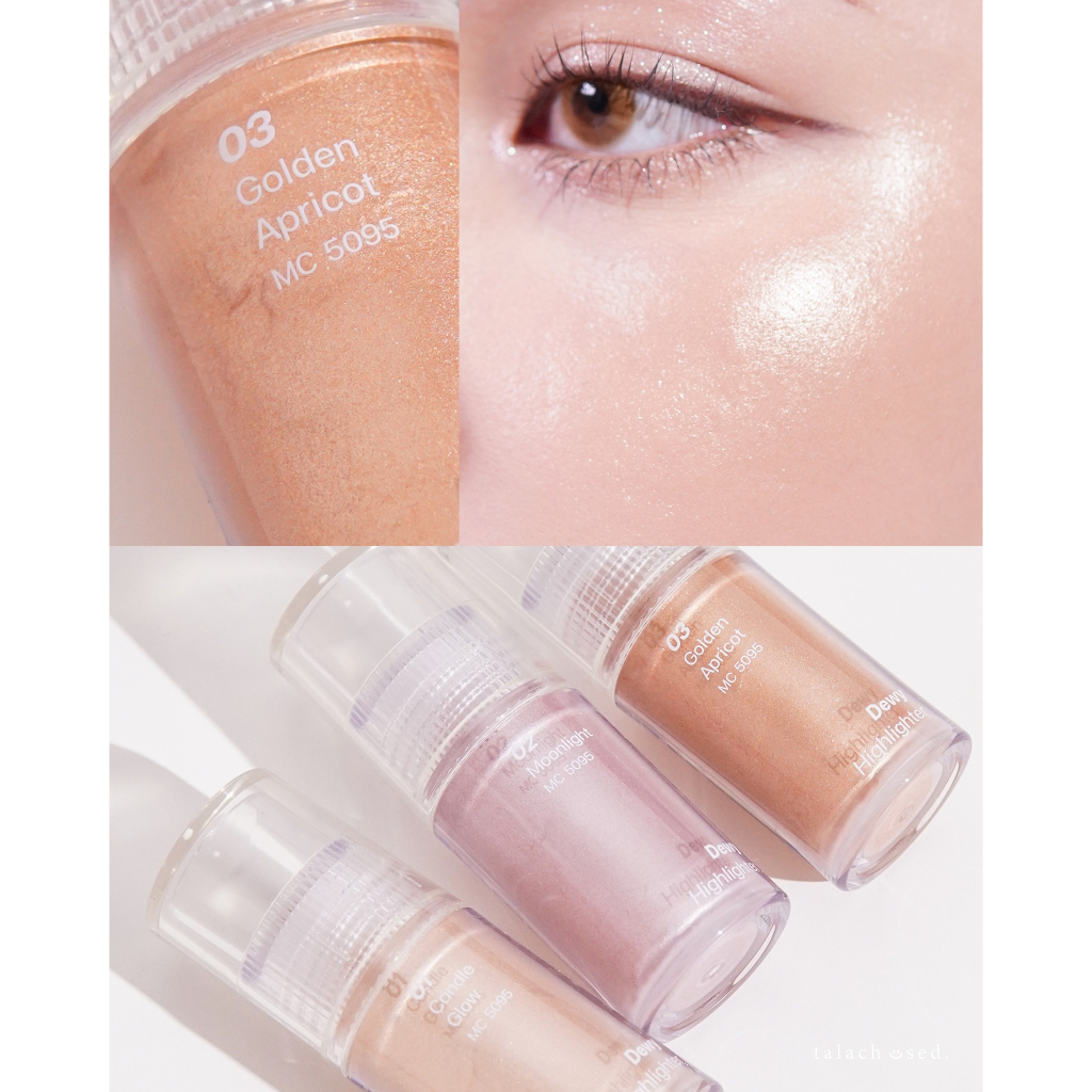 MEILINDA Dewy Highlighter 6ml. เมลินดา ดิวอี้ ไฮไลท์เตอร์ ไฮไลท์เนื้อลิควิด - รูปที่ 4