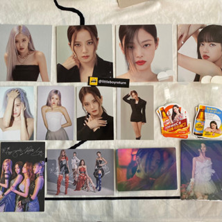 โปสการ์ด blackpink postcard พร้อมส่ง✨ pob/album เจนนี่ jennie lisa ลิซ่า โรเซ่ จีซู jisoo rose