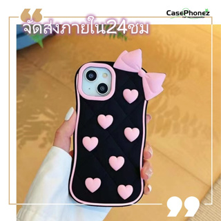 💚จัดส่งภายใน24ชม💚เคส for iPhone 11 14 Pro Max Case for iPhone 12 13 ป้องกันการตก การป้องกัน น่ารัก รูปหัวใจ ขอบเต็ม