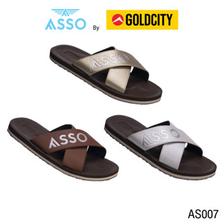 ASSO by GOLDCITY รุ่น AS007 รองเท้าแตะ รองเท้าแบบสวม (590)