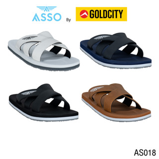 ASSO by GOLDCITY รุ่น AS018 รองเท้าแตะ รองเท้าแบบสวม (520)