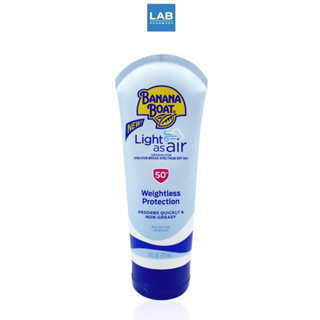 Banana Boat Light As Air Sunscreen Lotion UVA/UVB Broad Spectum SPF50+ 177ml. - บานาน่า โบ๊ทกันแดด เนื้อบางเบา 177 มล.