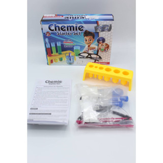 Chemie Start Set ชุดทดลองเคมีเบื้องต้น ทำ Slime การผสม การสังเกตสี อุปกรณ์ครบ พร้อมเล่นได้เลย