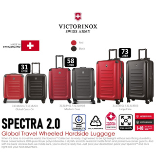 Victorinox Spectra 2.0 Global Travel Wheeled Hardside Luggage (31318) กระเป๋าเดินทาง ล้อลาก