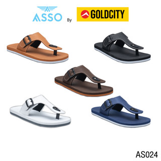 ASSO by GOLDCITY รุ่น AS024 รองเท้าแตะ รองเท้าหูคีบ (498)