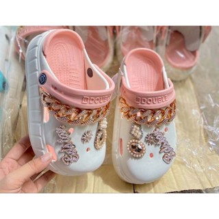 รองเท้าหัวโตยี่ห้อbbdรุ่นte3112size36-41สีขาวชมพู