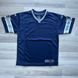 Men’s Nike Navy Dallas Cowboy Custom Game Jersey เสื้ออเมริกันฟุตบอล NFL