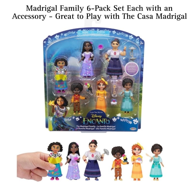 🇺🇸 ลิขสิทธิ์​แท้​จาก​อเมริกา 🇺🇸 Encanto​ Figure Doll Madrigal​ Family (6)