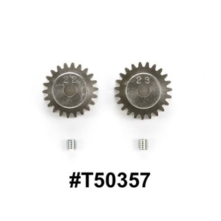 TAMIYA 50357 06 Module Aluminium Pinion Gear  0.6M (22T,23T)