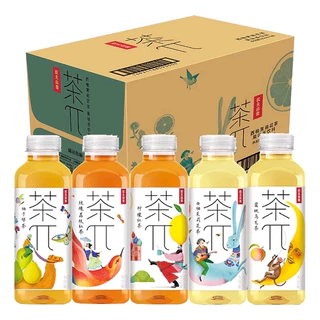 My home พร้อมส่ง ชาผลไม้จีน 500ml 1 ลัง 15 ขวด