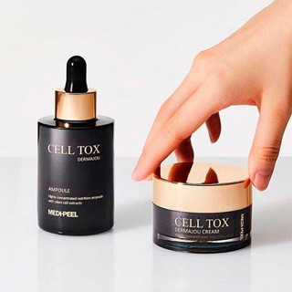 Medi-Peel Cell Toxing Dermajours Cream 50g/ Ampoule 100mL เมดิพีล บำรุงล้ำลึก ปรับสีผิว ลดริ้วรอย ชุ่มชื้นยาวนาน