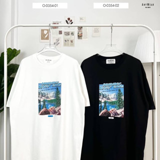 เสื้อยืด Oversize แบรนด์ Anywear ®️ ลาย Summer never END