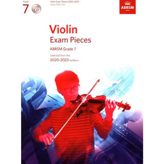 VIOLIN EXAM PIECES 2020-2023 ABRSM GRADE 7 &amp; CD