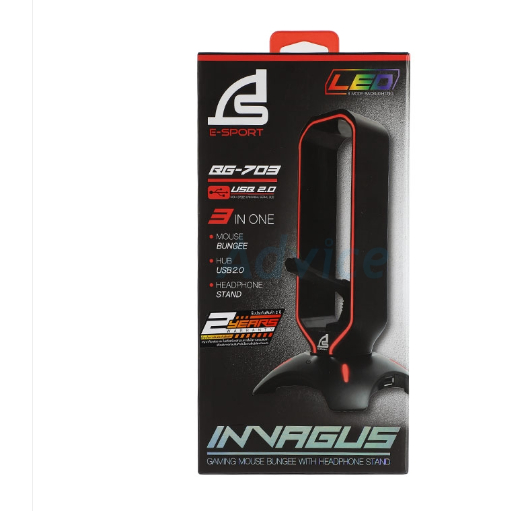 MOUSE BUNGEE SIGNO E-SPORT BG-703 INVAGUS