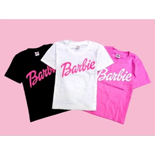 เสื้อยืดเด็ก บาร์บี้ Barbie ผ้าCotton100% นุ่ม ใส่สบาย คุณภาพดี