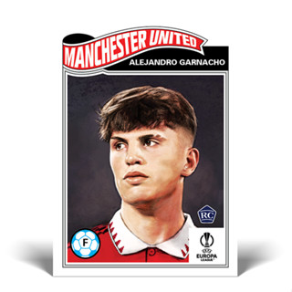 การ์ดฟุตบอล TOPPS UCC Living Set Card #526 - Alejandro Garnacho (RC Card)