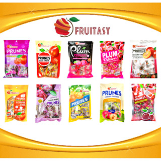 พลุนแช่อิ่ม บ๊วย บ๊วยแช่อิ่ม พลุนแช่อิ่ม ตรา FRUITASY ขนาด 107 กรัม