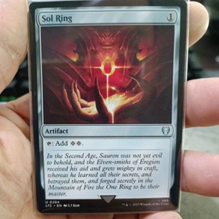 Sol Ring LOTR MTG Single Card