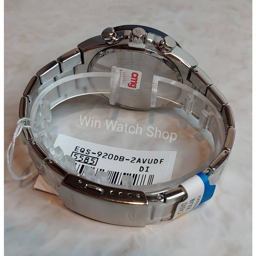 นาฬิกา Casio Edifice รุ่น EQS-920DB-1B ,EQS-920DB-1A ,EQS-920DB-2A นาฬิกาผู้ชาย- ของแท่้ 100% ประกัน CMG