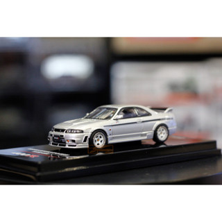 รถโมเดล 1/64 NIssan Skyline GT-R (R33) NISMO 400R Sonic Silver