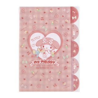 [ส่งตรงจากญี่ปุ่น] แฟ้มใส Sanrio My Melody ขนาด A4 ตัวละครญี่ปุ่น Sanrio