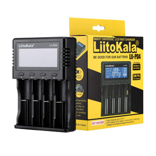 เครื่องชาร์จถ่าน LiitoKala Lii-PD4 ชาร์จได้พร้อมกัน 4 ก้อน A AA AAA SC 18650 Li-on  PD4