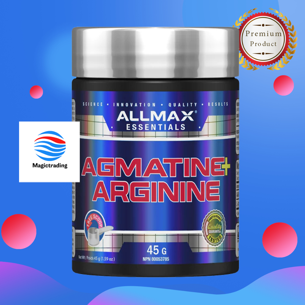 Allmax Nutrition Agmatine + Arginine / 1.59 oz (45 g)