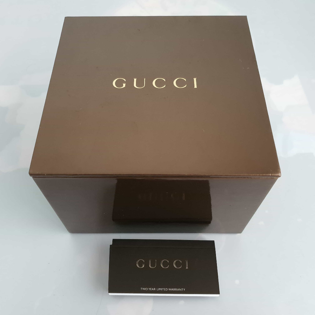 กล่องนาฬิกา GUCCI กล่องพร้อมคู่มือ