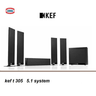 KEF T 305  Slim profile full-sized 5.1 Home Theatre System