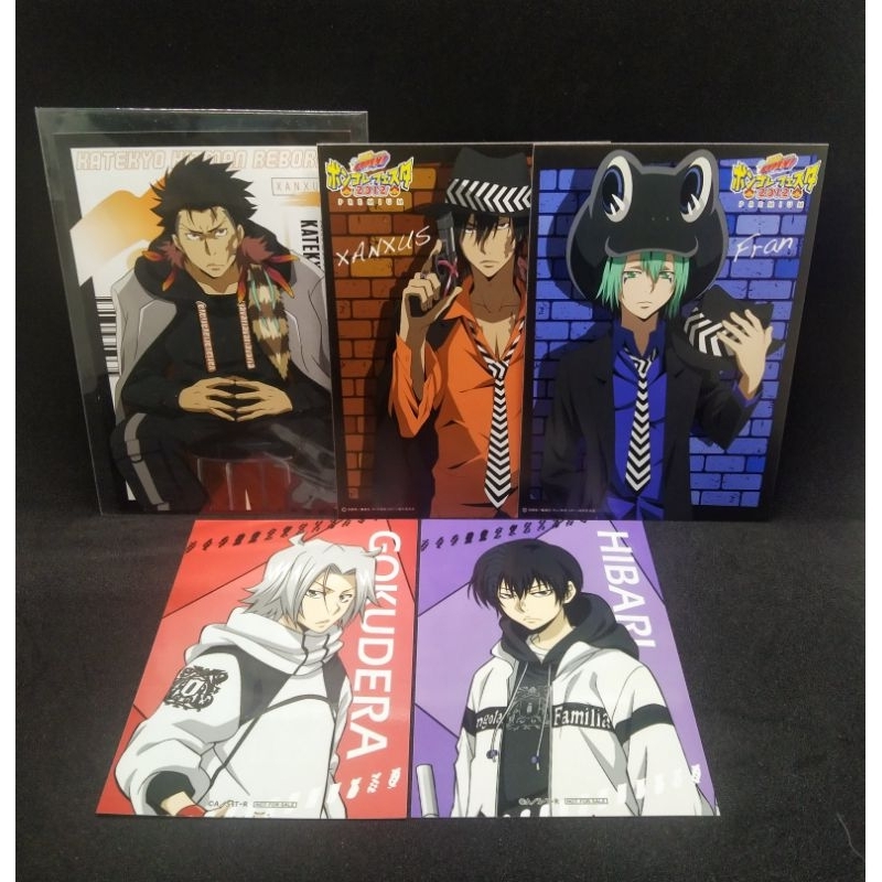 ถูกลิขสิทธิ์ ของสะสม โปสการ์ด ครูพิเศษจอมป่วนรีบอร์น (Katekyo Hitman Reborn!)