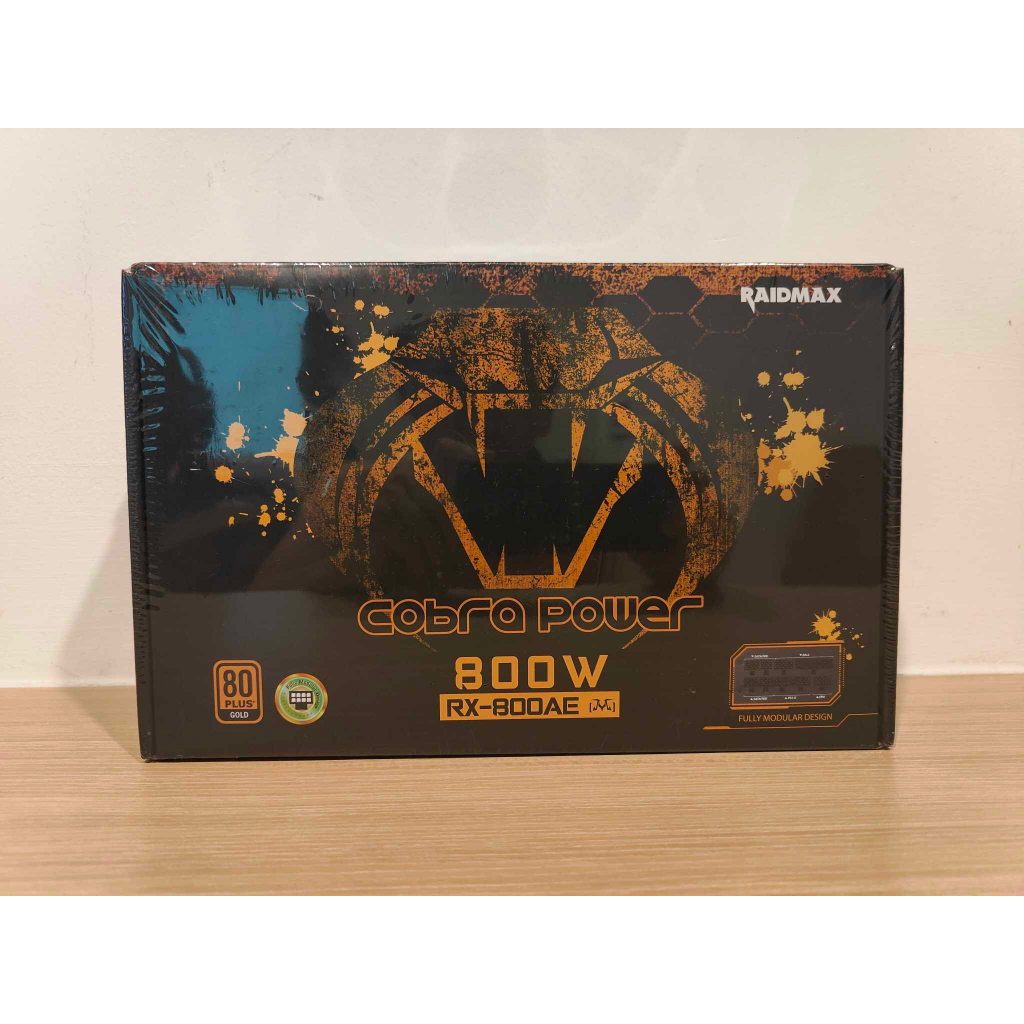 ขายPSUมือหนึ่ง COBRA RAIDMAX RX-800AE 800W 80 PLUS GOLD