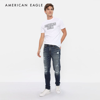 American Eagle AirFlex+ Ripped Skinny Jean กางเกง ยีนส์ ผู้ชาย สกินนี่ (MSK 011-6636-038)