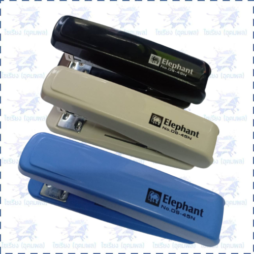 ชุดเครื่องเย็บกระดาษ + ลวด ตราช้าง รุ่น DS-45N/Y2  (1 เครื่อง) ราคา ถูกที่สุด ดีลบีเคเค แกลเลอรีภาพที่ 2
