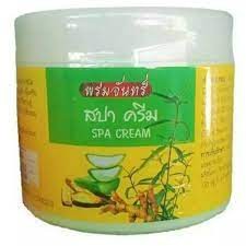 Spa Cream สปา ครีม พรมจันทร์ สปาครีมนวดตัว ครีมนวดสมุนไพร 300 มล. 01398