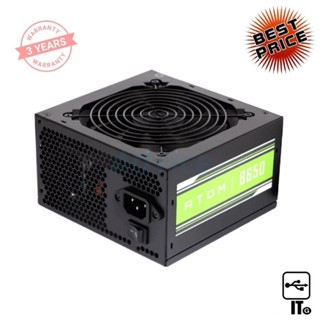 POWER SUPPLY (80+ BRONZE) 650W ANTEC ATOM B650 ประกัน 3Y พาวเวอร์ซัพพลาย อุปกรณ์จ่ายไฟ