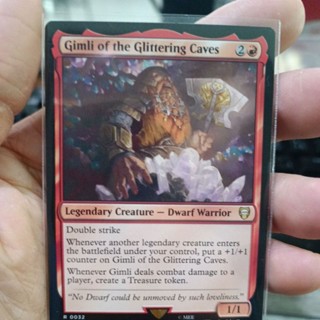 Gimli of the Glittering Caves MTG Single Card