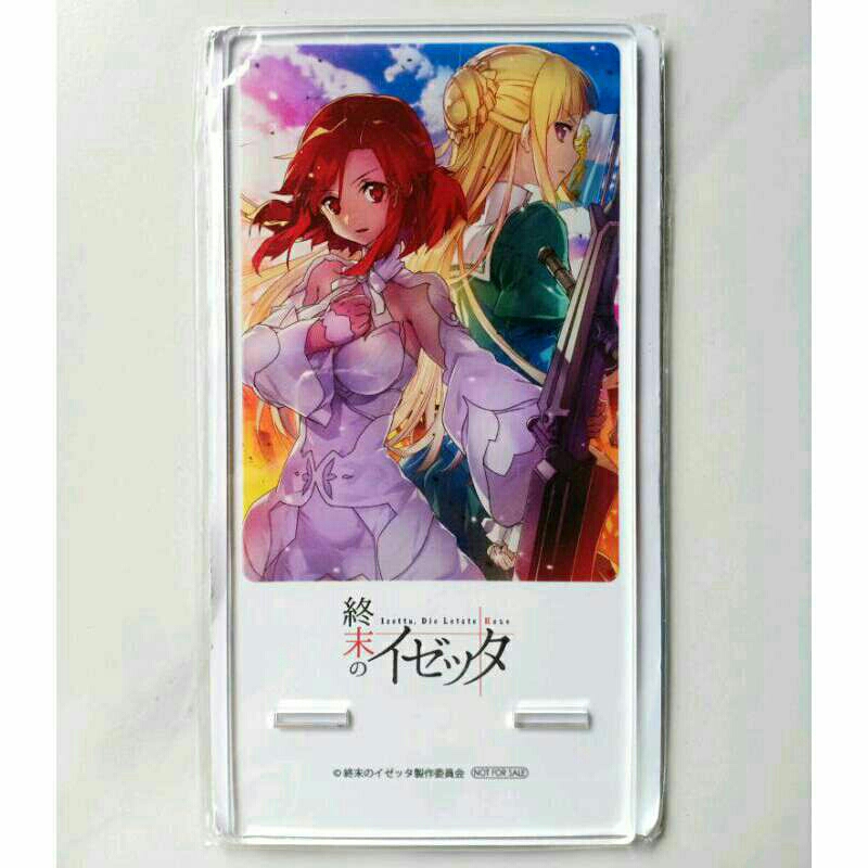 สินค้า​Standy Acrylic สแตนดี้อะคริลิค Shuumatsu no Izetta อิ เซตต้า แม่มดคนสุดท้าย Izetta, Die Letzt